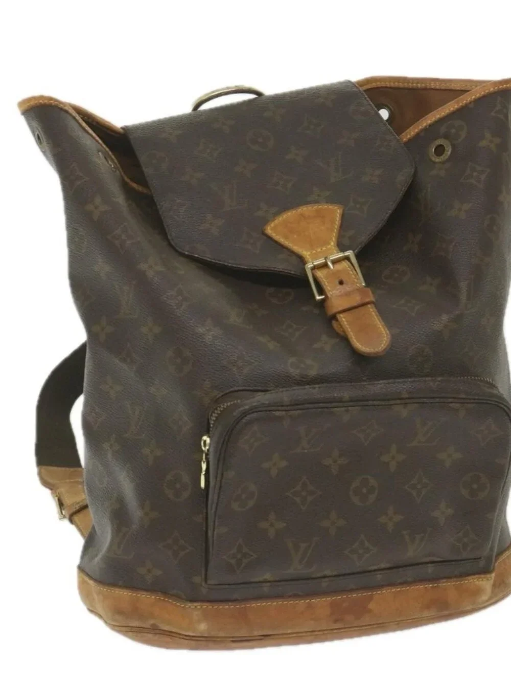 LOUIS VUITTON Monogram Montsouris GM Backpack M51135 LV Auth bh137